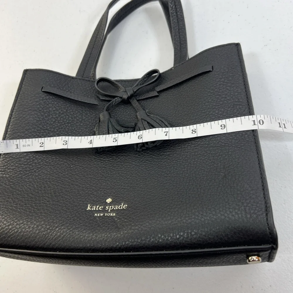 Kate‎ Spade Hayes Street Small Black Sam Satchel Bag
